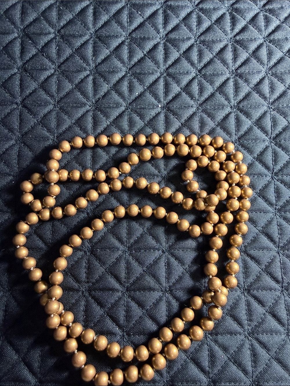 Gold-Tone crystal Beaded Necklace - Women Jewelry